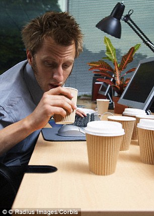 Do YOU have a caffeine addiction? Journalists, teachers and police officers glug most coffee, survey reveals