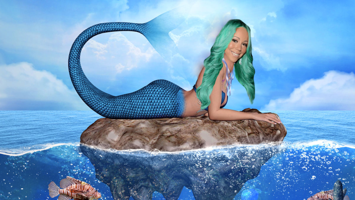 Mariah Carey Is A Goddess Of The Sea, Commander Of Dolphins