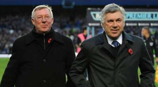 Ancelotti barazon Fergusonin e Guardiolan me tituj