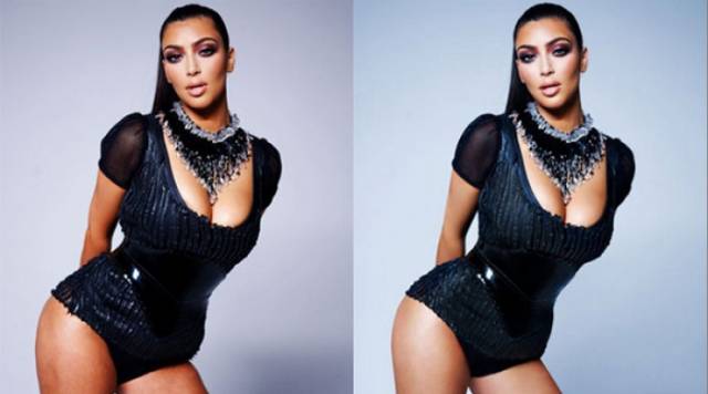 Kim Kardashian akuzohet për fotoshop të tepruar (Foto)