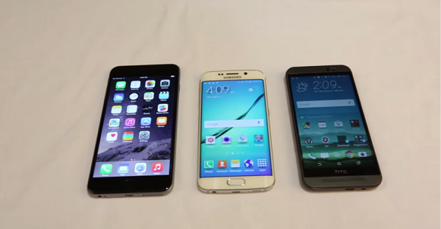 iPhone 6 Plus, HTC One M9 dhe Samsung Galaxy S6 Edge vihen përball në testin e përkuljes